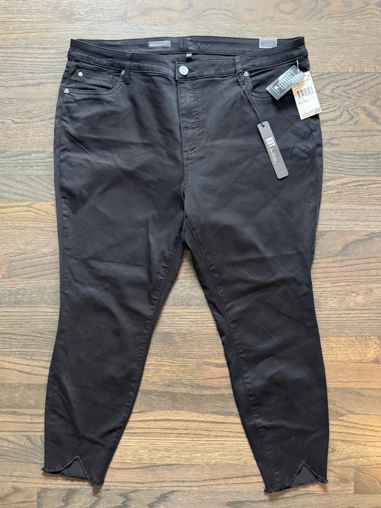 Kut from the Kloth Denim - Kut from the Kloth Black Carlo Ankle Crop Jeans 20W NWT